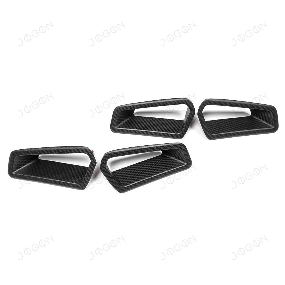 JOGON Honda Civic Type R FL5 2023-2026 Front Seat Headrest Insert Trims Real Pre-preg Carbon Fiber