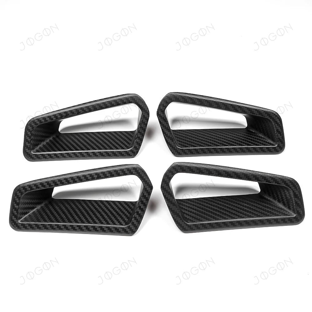 JOGON Honda Civic Type R FL5 2023-2026 Front Seat Headrest Insert Trims Real Pre-preg Carbon Fiber