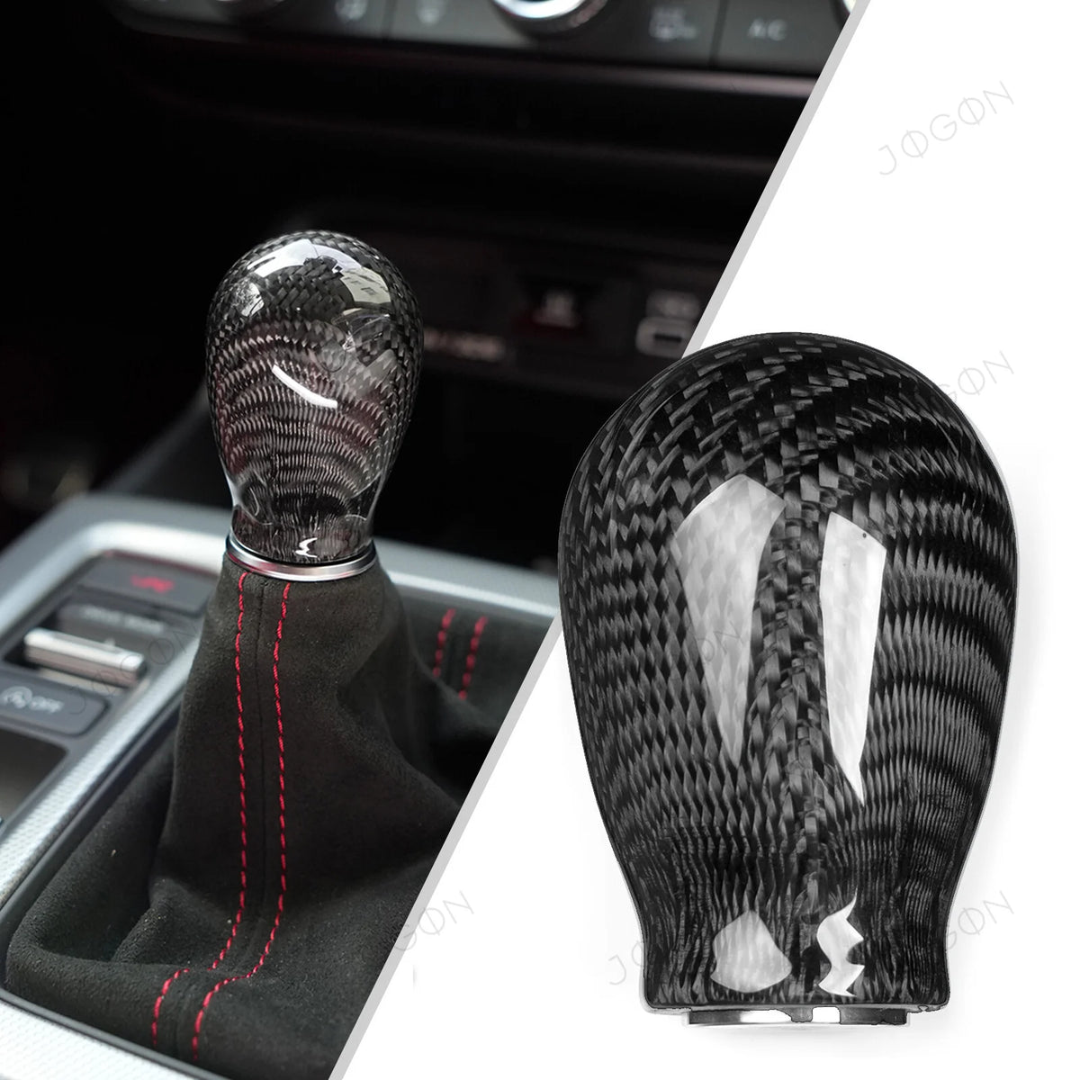 JOGON Honda Civic Type R FL5 2023-2026 Carbon Fiber Shift Knob Replacement