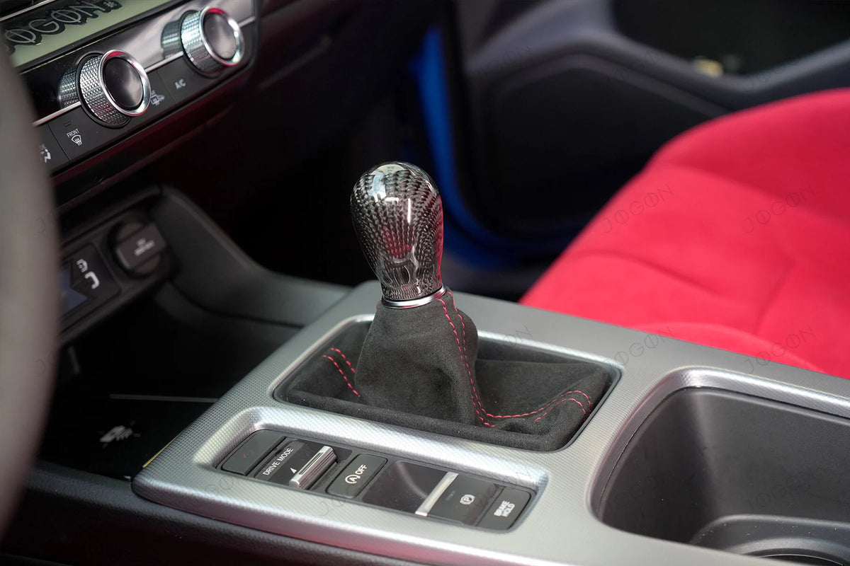 JOGON Honda Civic Type R FL5 2023-2026 Carbon Fiber Shift Knob Replacement
