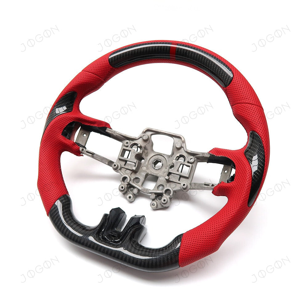 Steering Wheel Trim Carbon Fiber for Ford Mustang S550