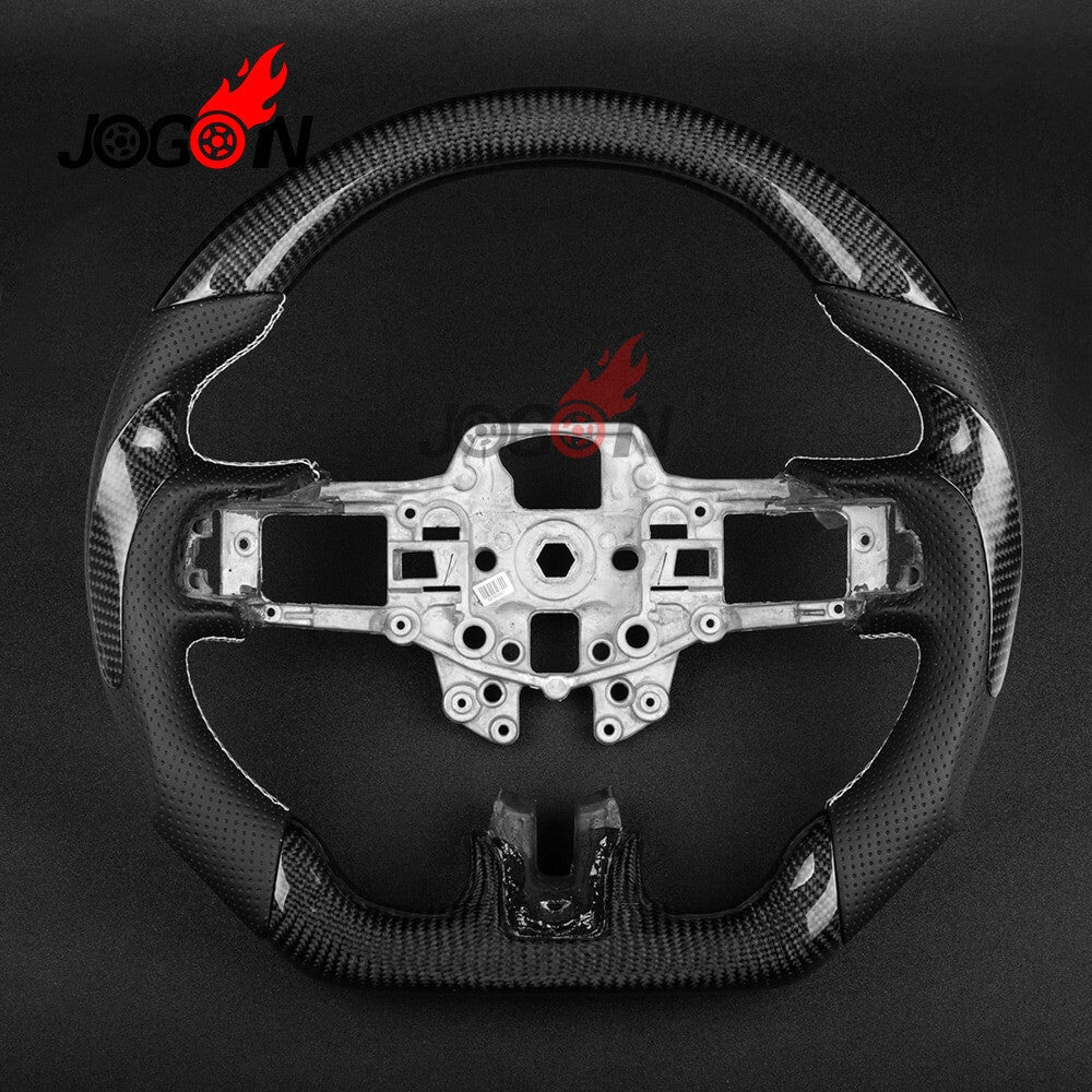 Steering Wheel Trim Carbon Fiber for Ford Mustang S550