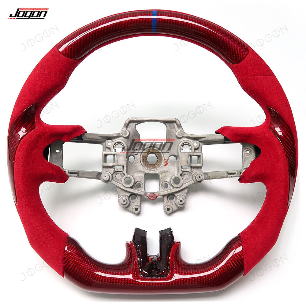 Steering Wheel Trim Carbon Fiber for Ford Mustang S550
