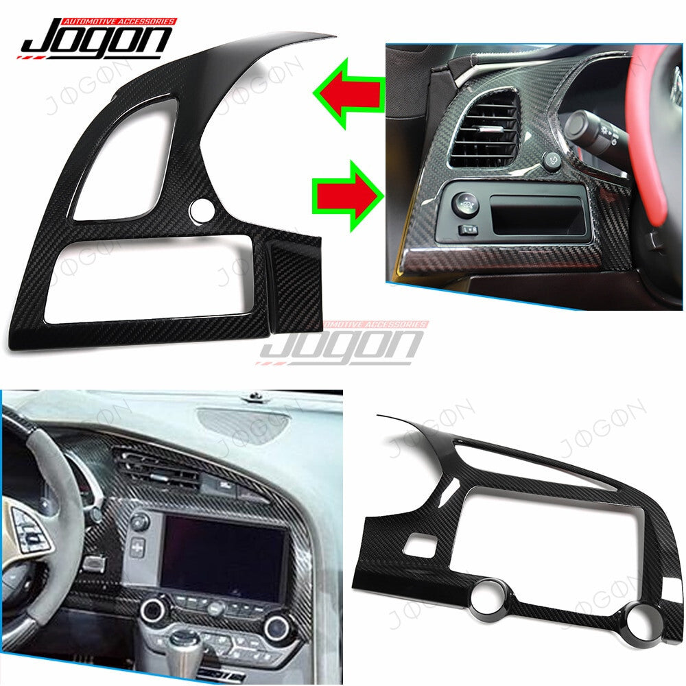 Interior Trim Cover Dry Carbon Fiber for Corvette C7 D1WT022