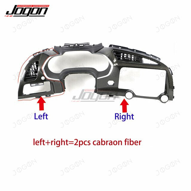 Interior Trim Cover Dry Carbon Fiber for Corvette C7 D1WT022