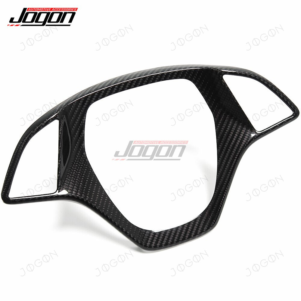 Steering Wheel Frame Decor Cover Dry Carbon Fiber for Corvette C7 D1WT022
