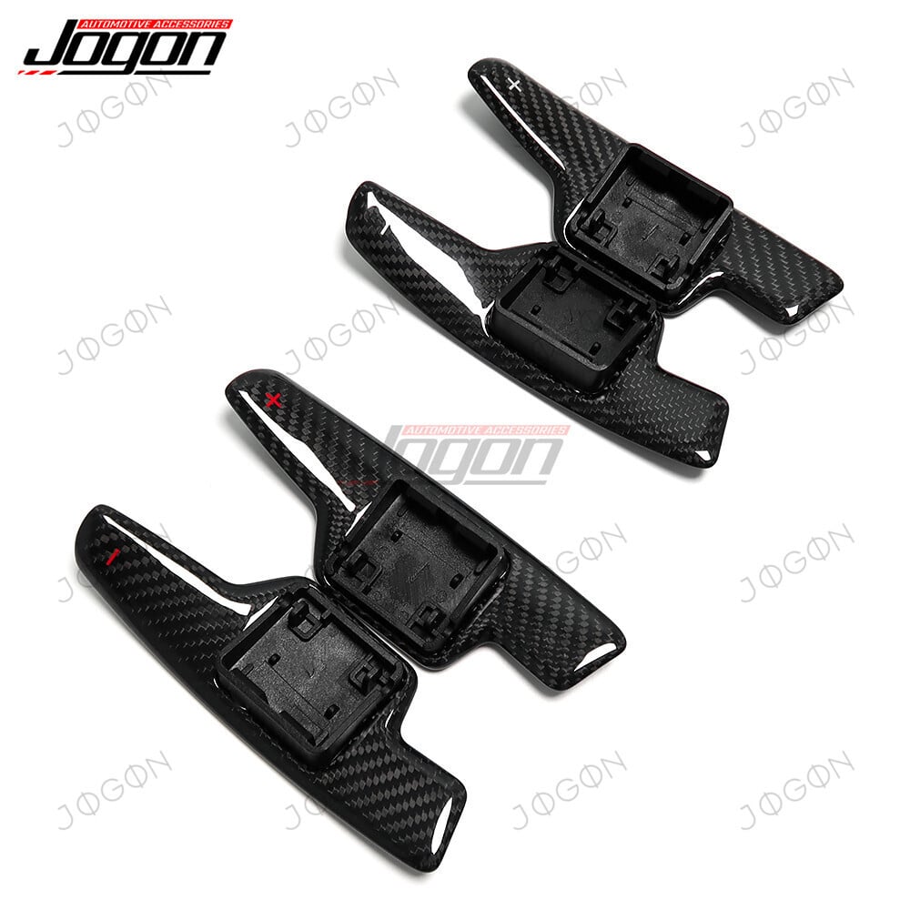 Steering Wheel Paddle Shifters Dry Carbon Fiber for Corvette C8 JWT001