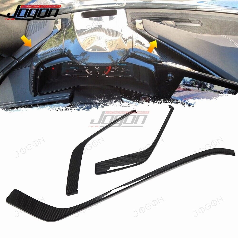 Interior Kit Cover Dry Carbon Fiber for Corvette C8 D1WT043A