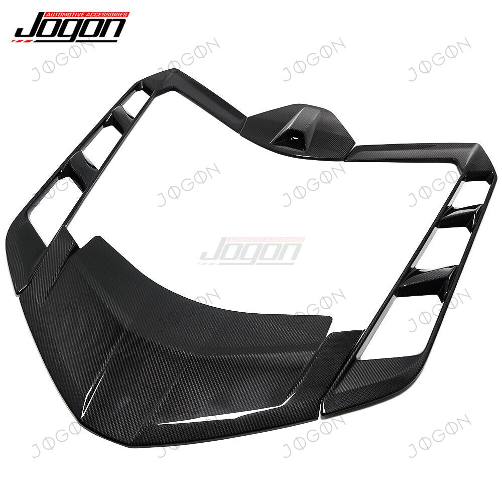 Engine Window Cover Trim Dry Carbon Fiber for Corvette C8 D1WT088