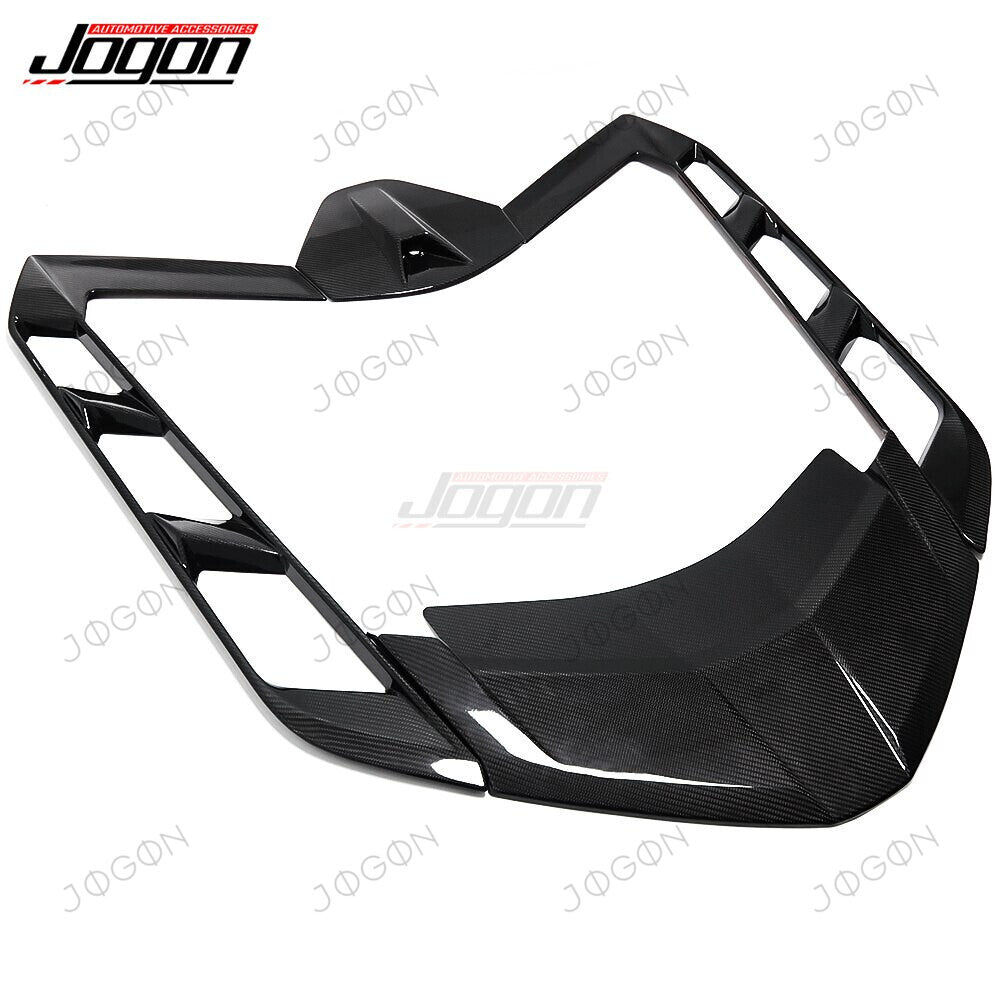 Engine Window Cover Trim Dry Carbon Fiber for Corvette C8 D1WT088