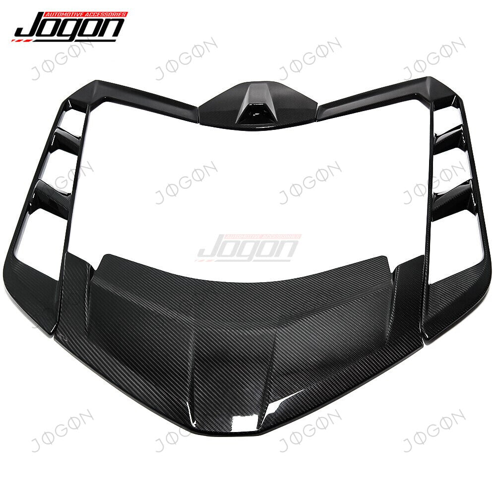 Engine Window Cover Trim Dry Carbon Fiber for Corvette C8 D1WT088