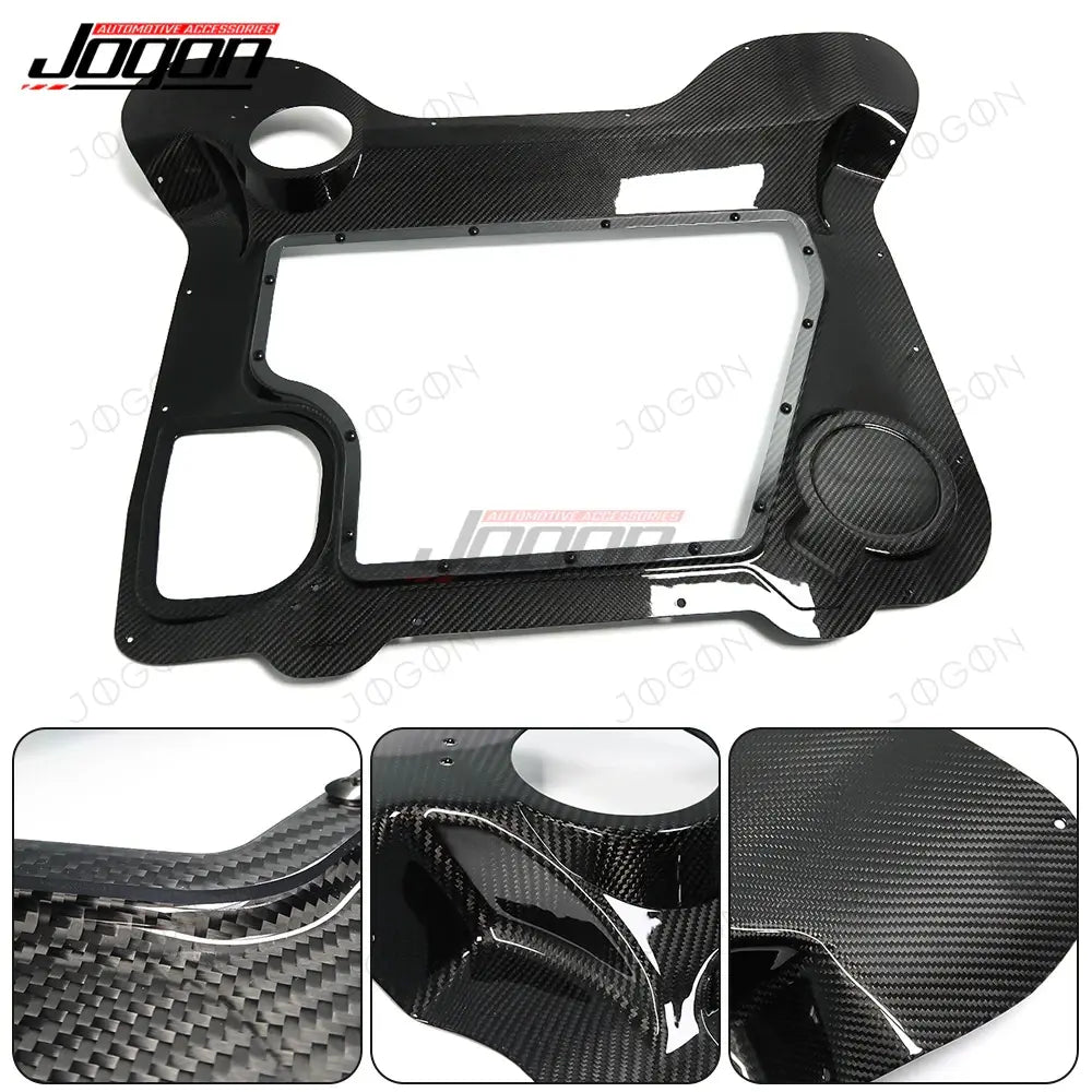 Clear Engine Bay Window Cover Dry Carbon Fiber for Corvette C8 D1WT076