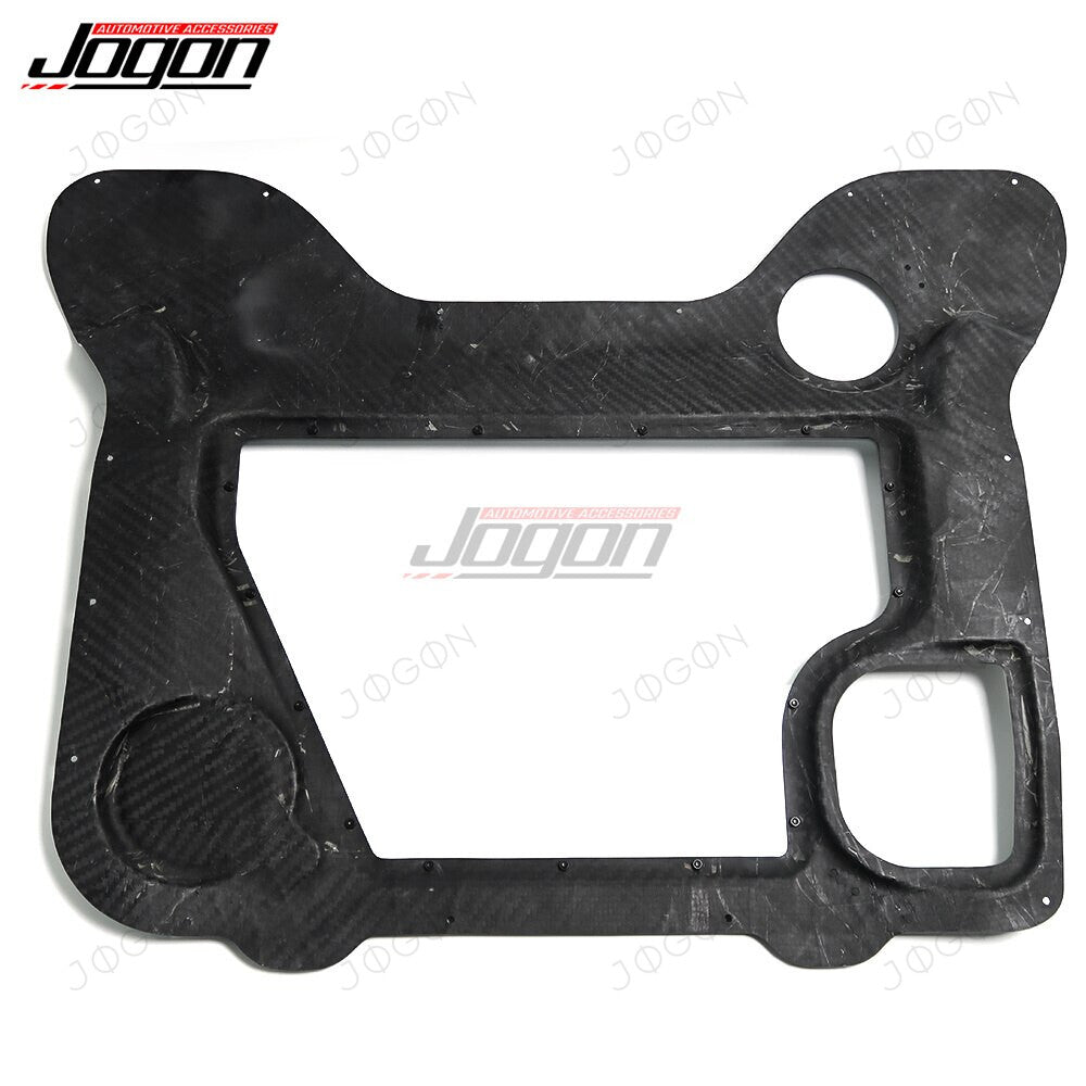 Clear Engine Bay Window Cover Dry Carbon Fiber for Corvette C8 D1WT076