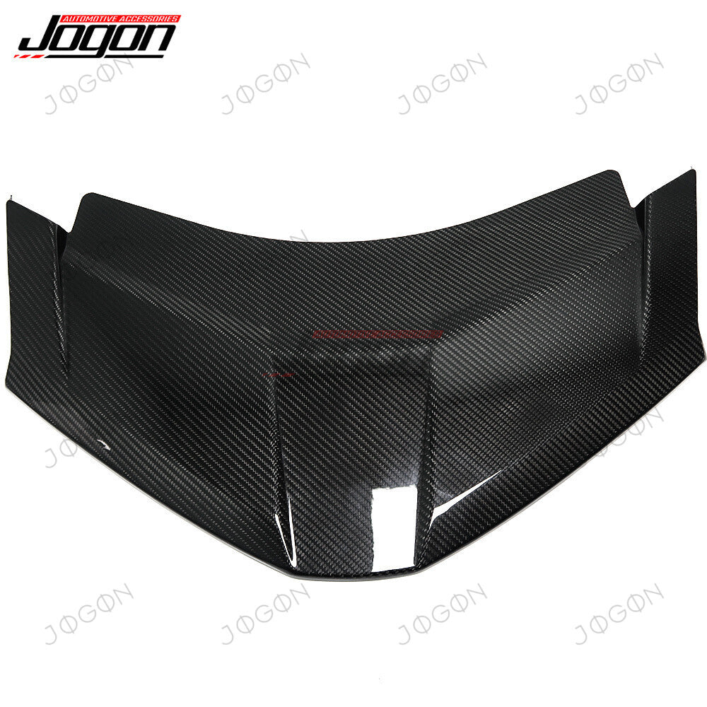 Engine Window Cover Trim Dry Carbon Fiber for Corvette C8 D1WT088