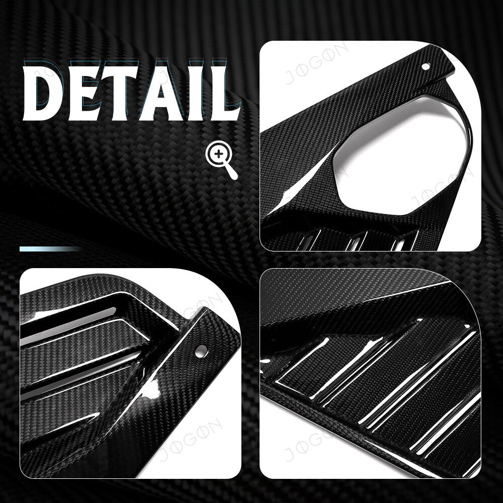 Engine Side Bay Panel Accent Trim for Corvette C8 GWT009