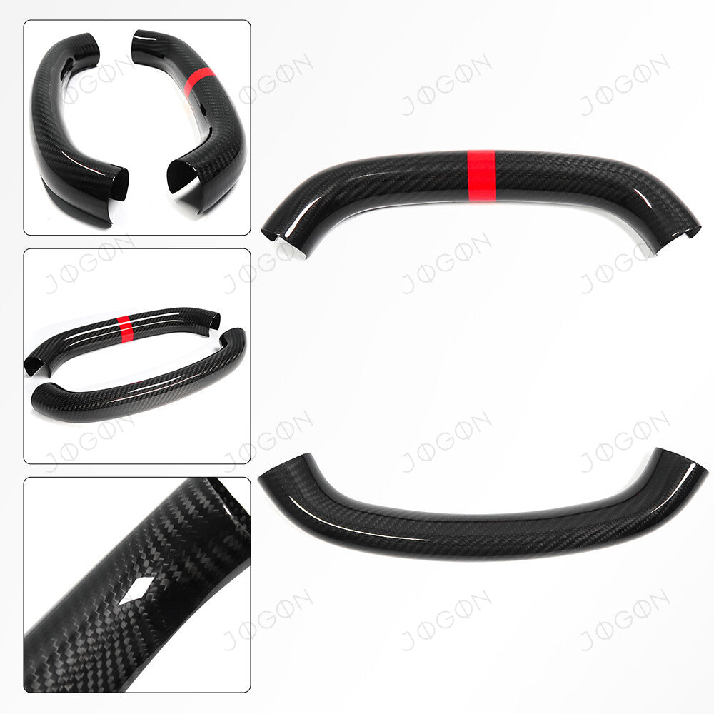 Steering Wheel Top Lower Cover Dry Carbon Fiber for Corvette C8 D1WT077