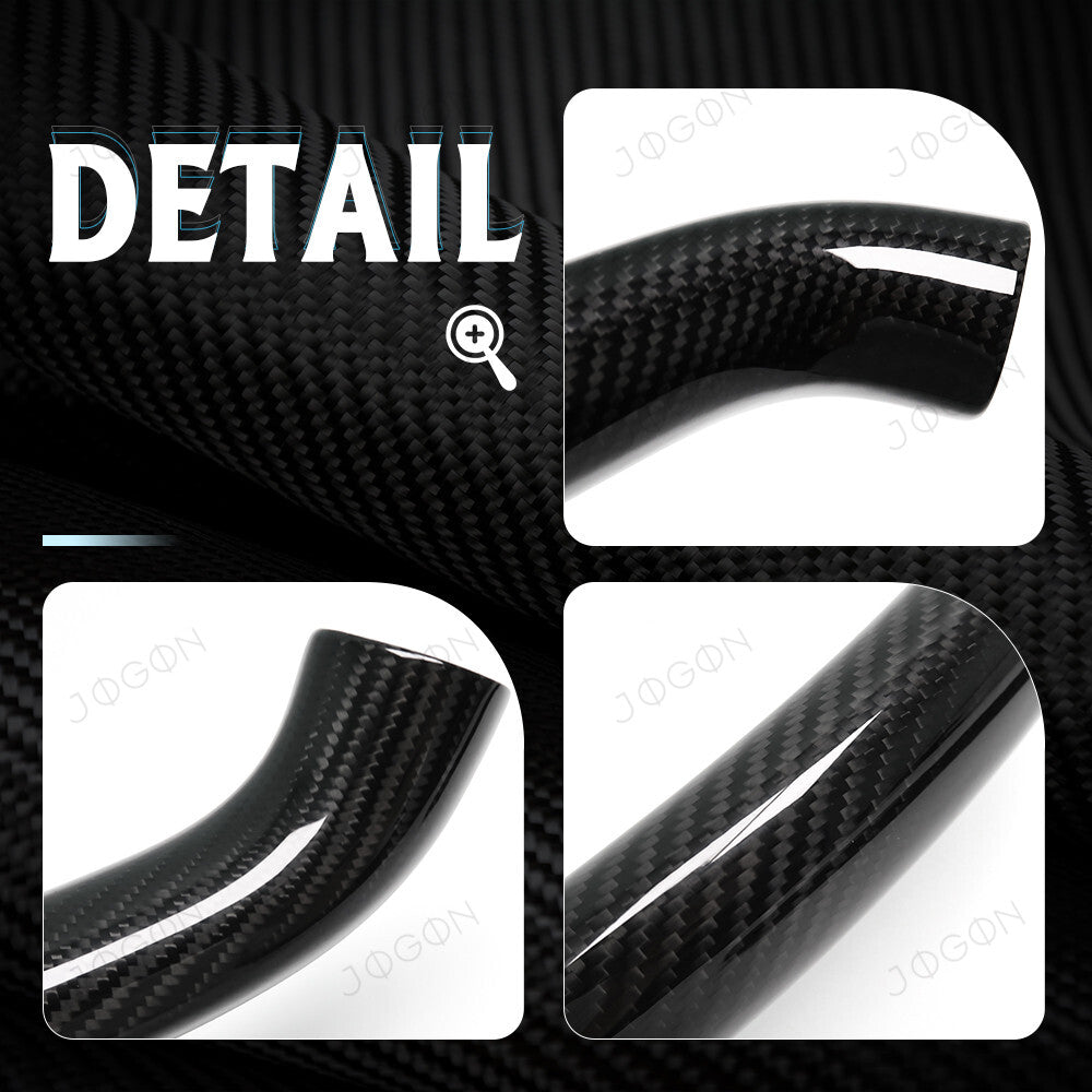 Steering Wheel Top Lower Cover Dry Carbon Fiber for Corvette C8 D1WT077