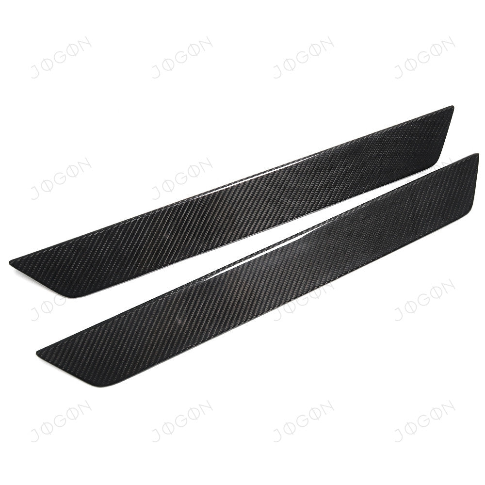 Interior Door Sill Protector Panel Dry Carbon Fiber for Corvette C8 D1WT053