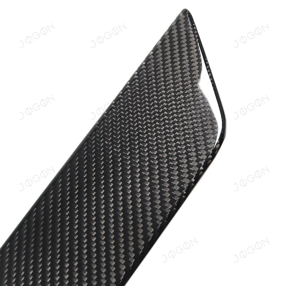 Interior Door Sill Protector Panel Dry Carbon Fiber for Corvette C8 D1WT053