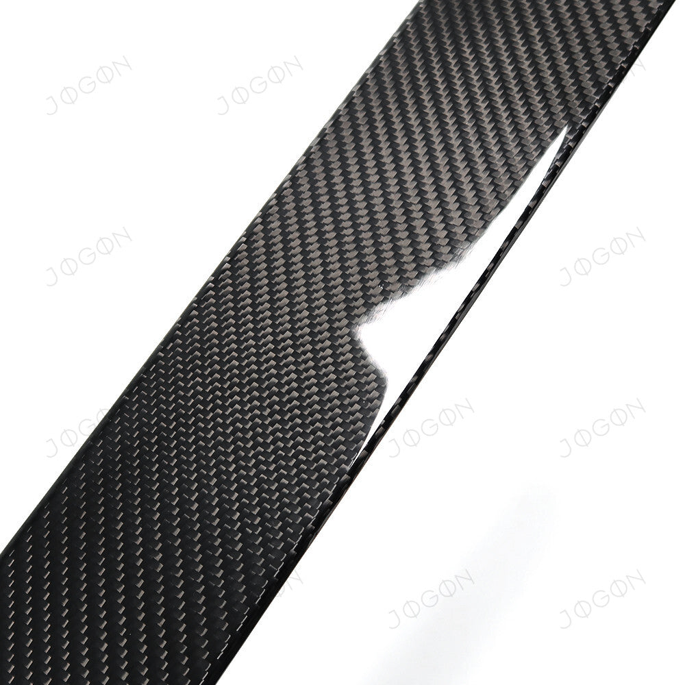Interior Door Sill Protector Panel Dry Carbon Fiber for Corvette C8 D1WT053