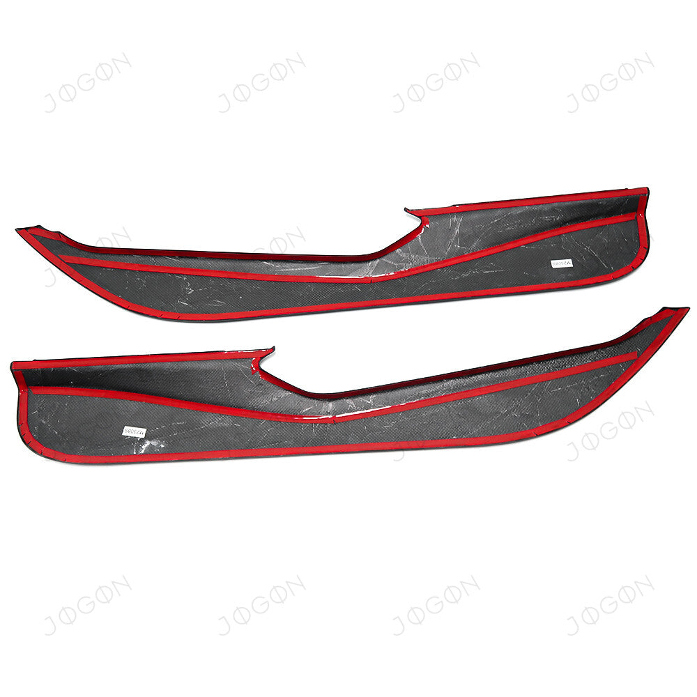 Door Anti-Kick Panel Cover Dry Carbon Fiber for Corvette C8 D1WT087