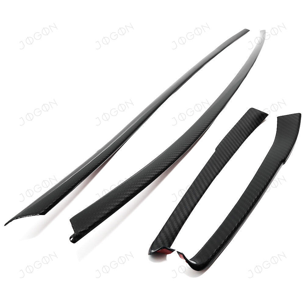 Side Window Sill Molding Strip Trim Dry Carbon Fiber for Corvette C8 D1WT069A