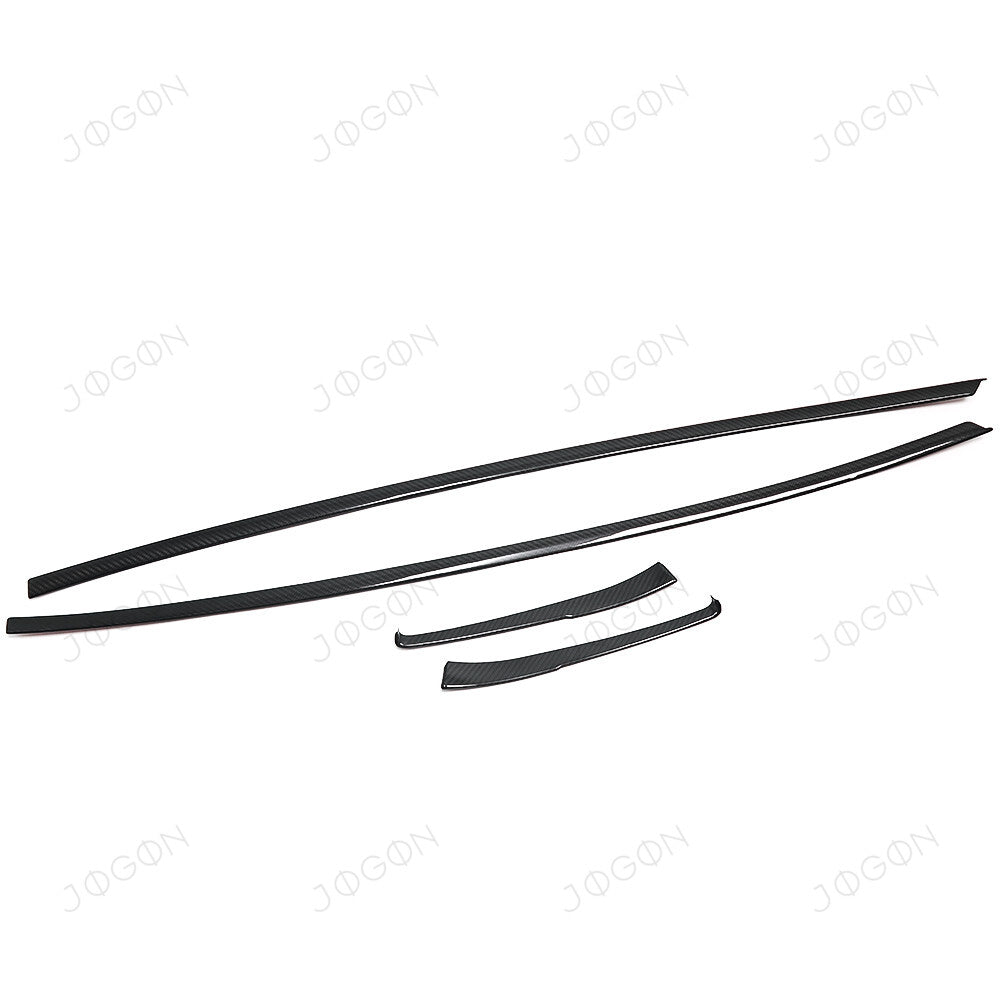 Side Window Sill Molding Strip Trim Dry Carbon Fiber for Corvette C8 D1WT069A