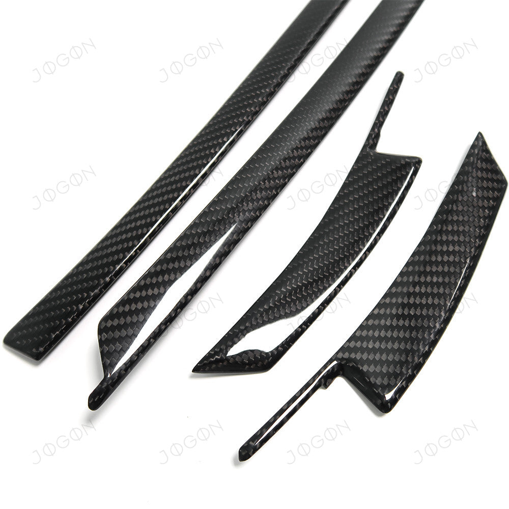 Side Window Sill Molding Strip Trim Dry Carbon Fiber for Corvette C8 D1WT069A