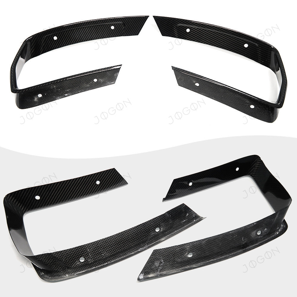Rear Bumper Side Vent Cover Dry Carbon Fiber for Corvette C8 D1WT075