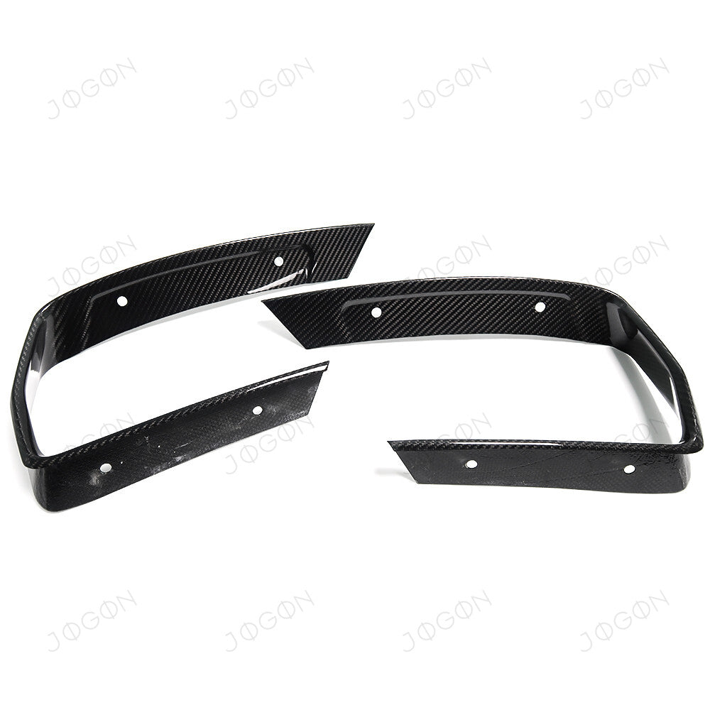 Rear Bumper Side Vent Cover Dry Carbon Fiber for Corvette C8 D1WT075