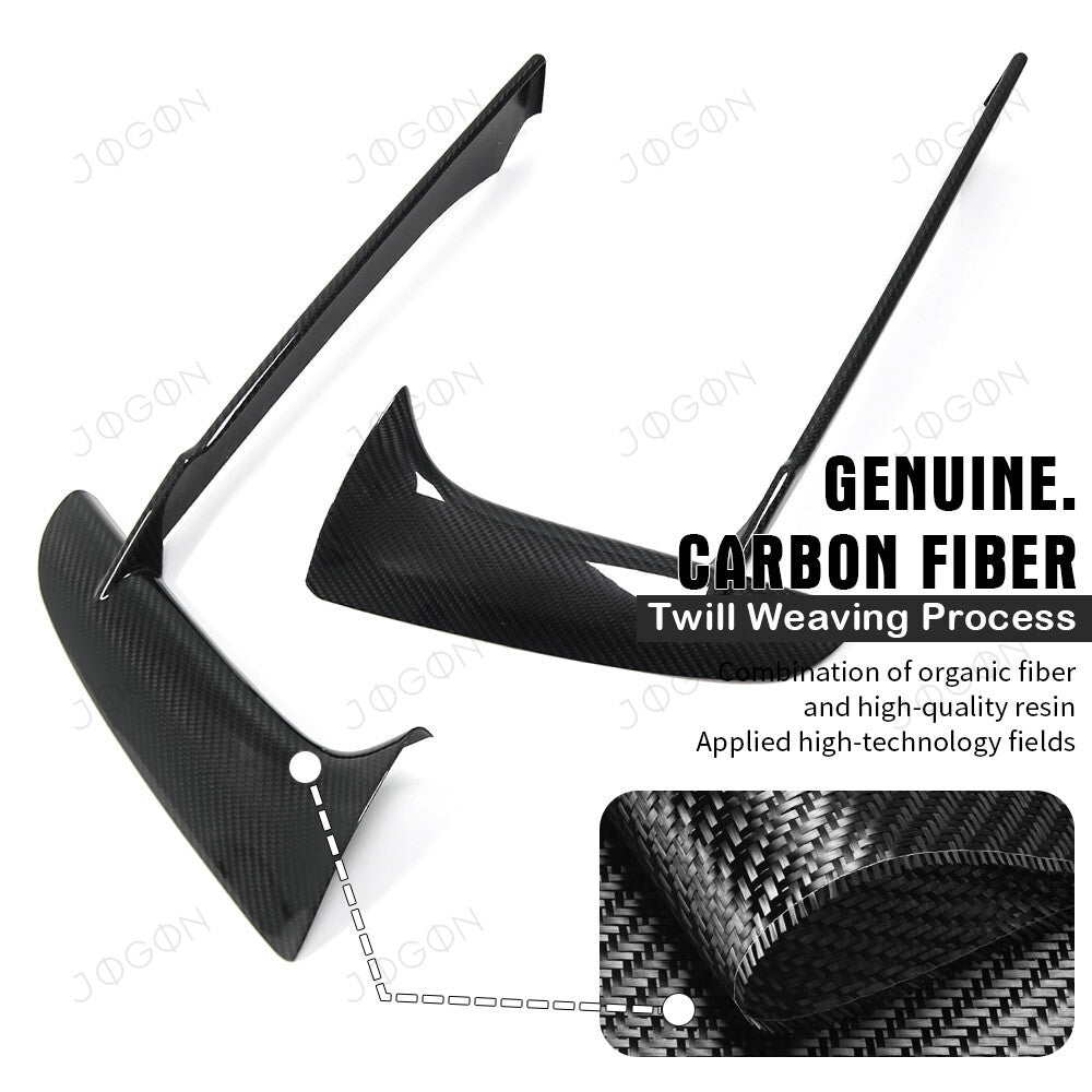 Front Bumper Splitter Dry Carbon Fiber for Corvette C8 D1WT070