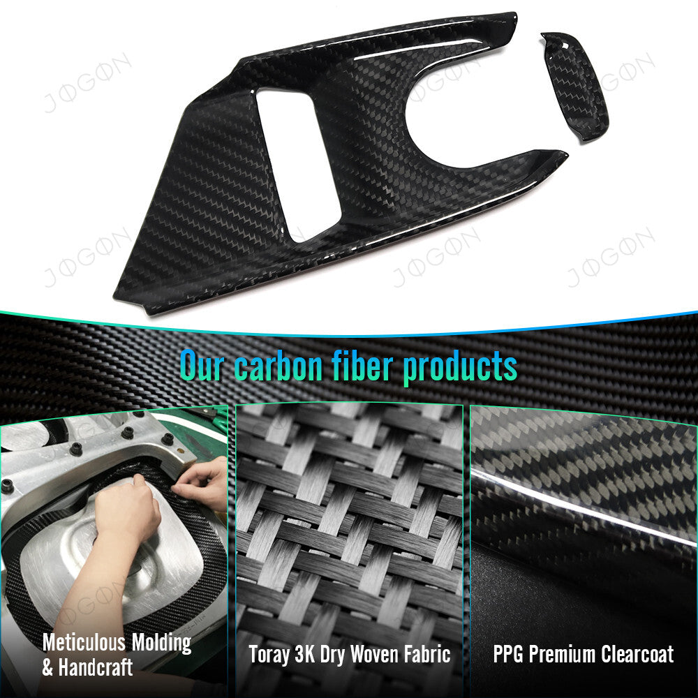 Mode Selector Cover Dry Carbon Fiber for Corvette C8 D1WT055