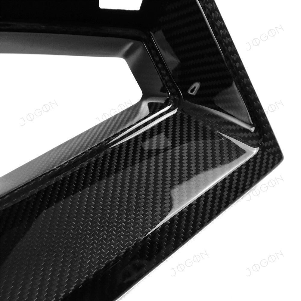 Front Grille Side Air Vent Frame Dry Carbon Fiber for Mustang S650 D2FT031