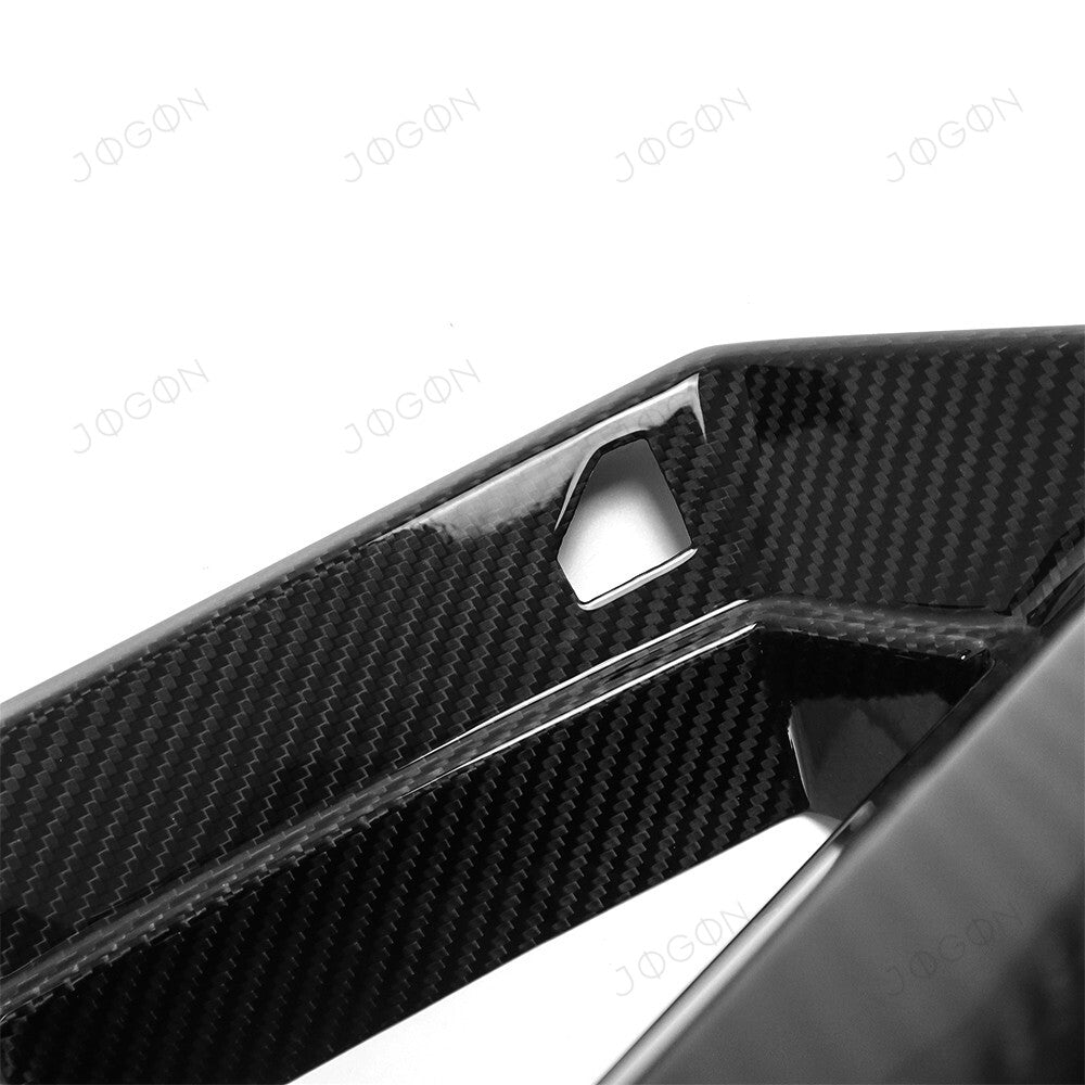 Front Grille Side Air Vent Frame Dry Carbon Fiber for Mustang S650 D2FT031
