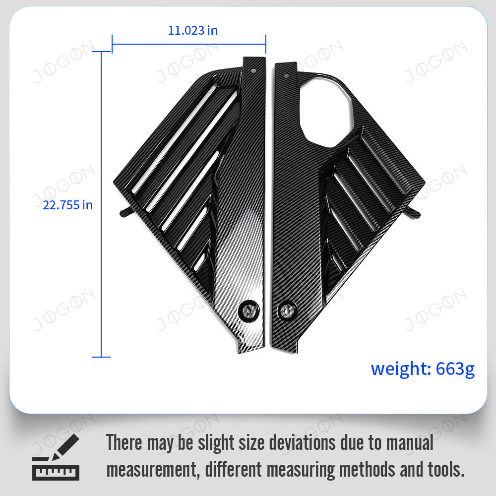Engine Side Bay Panel Accent Trim for Corvette C8 GWT009
