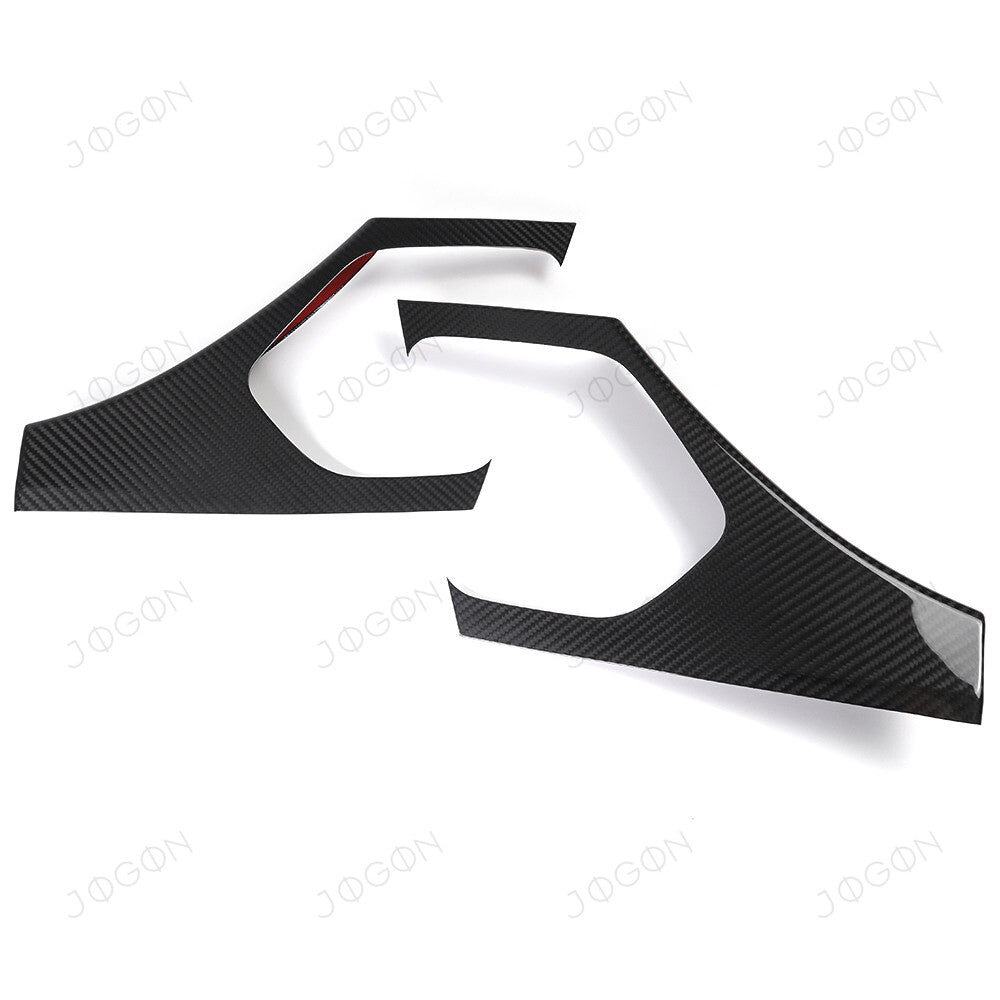 Inner Rear Upper Door Sill Panel Cover Dry Carbon Fiber for Corvette C8 D1WT0105