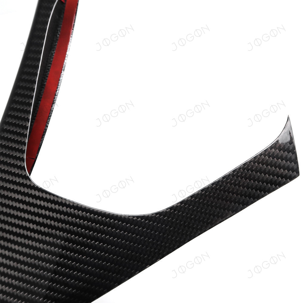 Inner Rear Upper Door Sill Panel Cover Dry Carbon Fiber for Corvette C8 D1WT0105