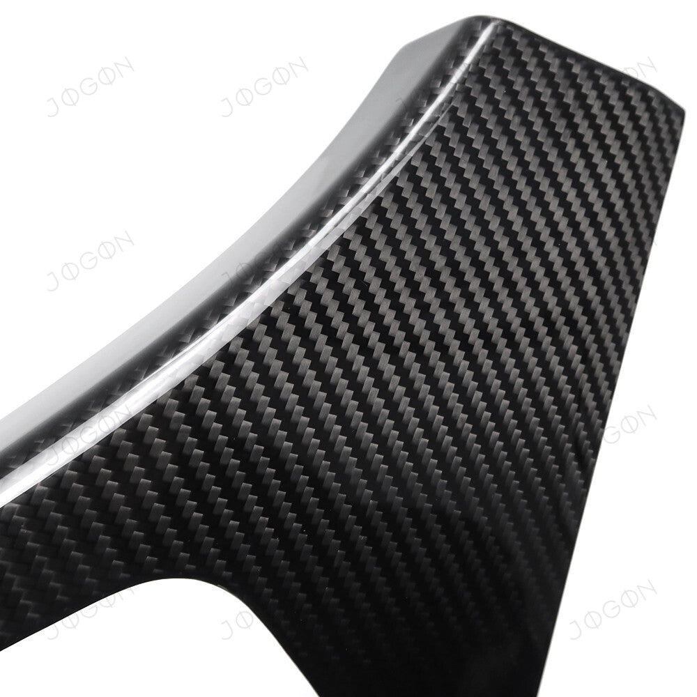 Inner Rear Upper Door Sill Panel Cover Dry Carbon Fiber for Corvette C8 D1WT0105