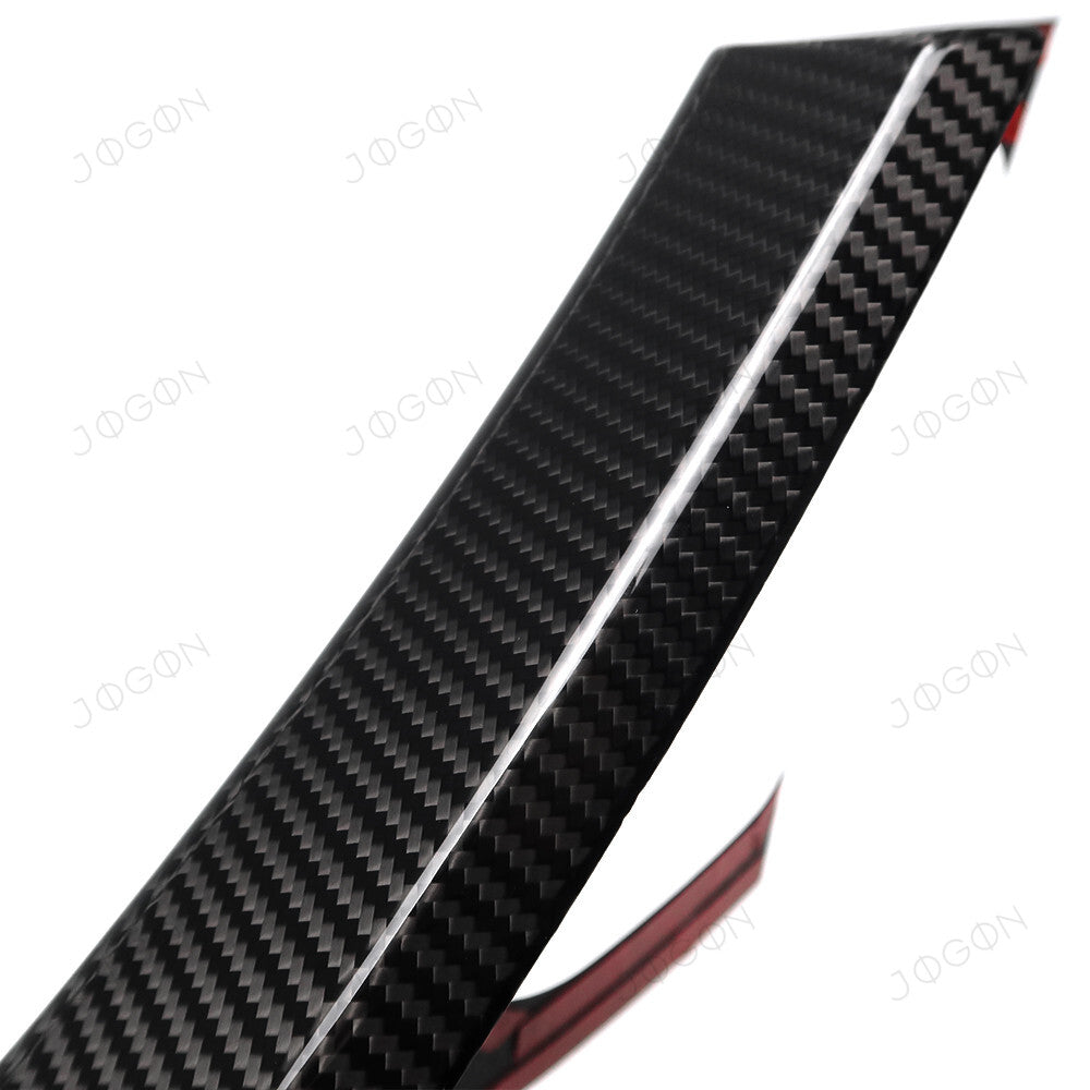 Inner Rear Upper Door Sill Panel Cover Dry Carbon Fiber for Corvette C8 D1WT0105