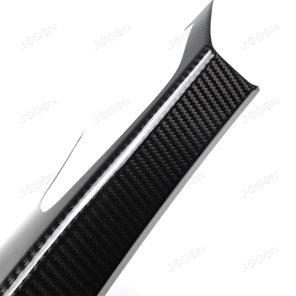 Inner Rear Upper Door Sill Panel Cover Dry Carbon Fiber for Corvette C8 D1WT0105