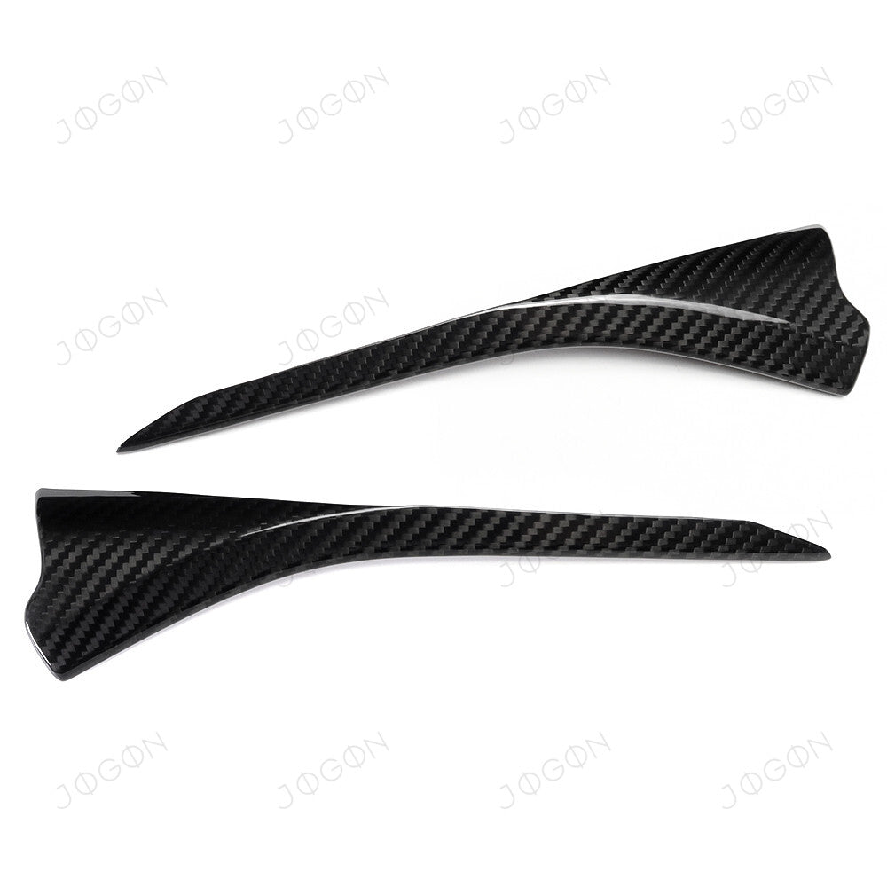 Window Upper Door Panel Cover Dry Carbon Fiber for Corvette C8 D1WT0104