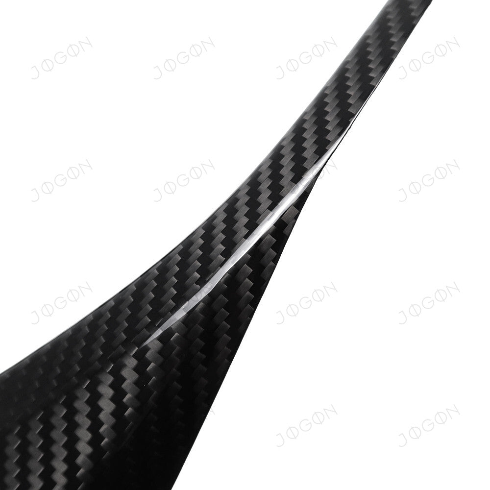 Window Upper Door Panel Cover Dry Carbon Fiber for Corvette C8 D1WT0104