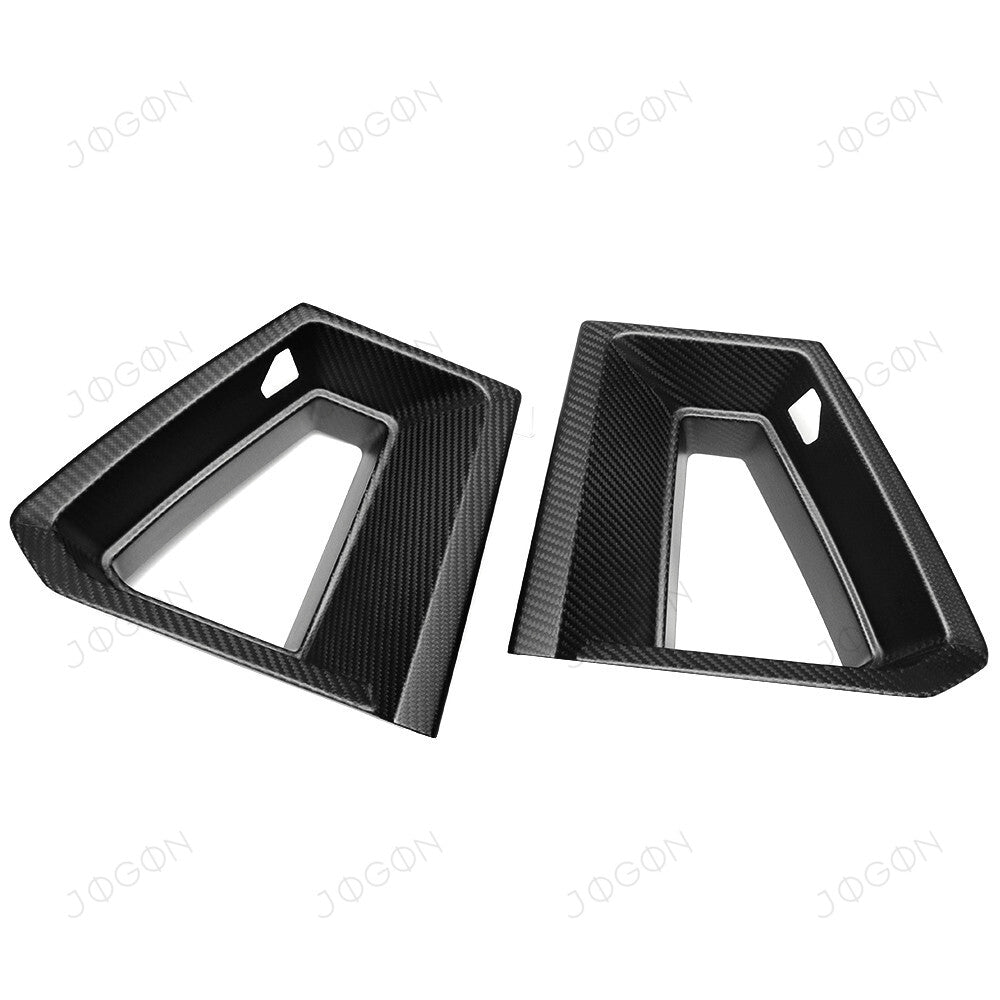 Front Grille Side Air Vent Frame Dry Carbon Fiber for Mustang S650 D2FT031