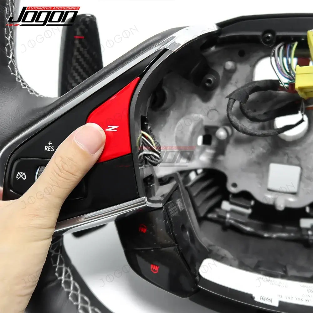 Steering Wheel Z Button Cover for Corvette C8 MWT001B