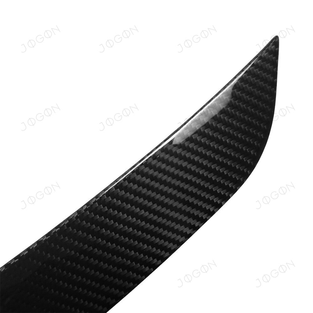 Front Bumper Canards Splitter Trims Dry Carbon Fiber for Ford Mustang S650 D2FT038
