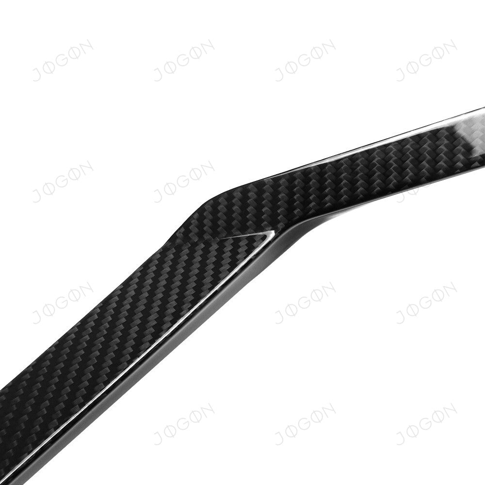 Front Bumper Canards Splitter Trims Dry Carbon Fiber for Ford Mustang S650 D2FT038