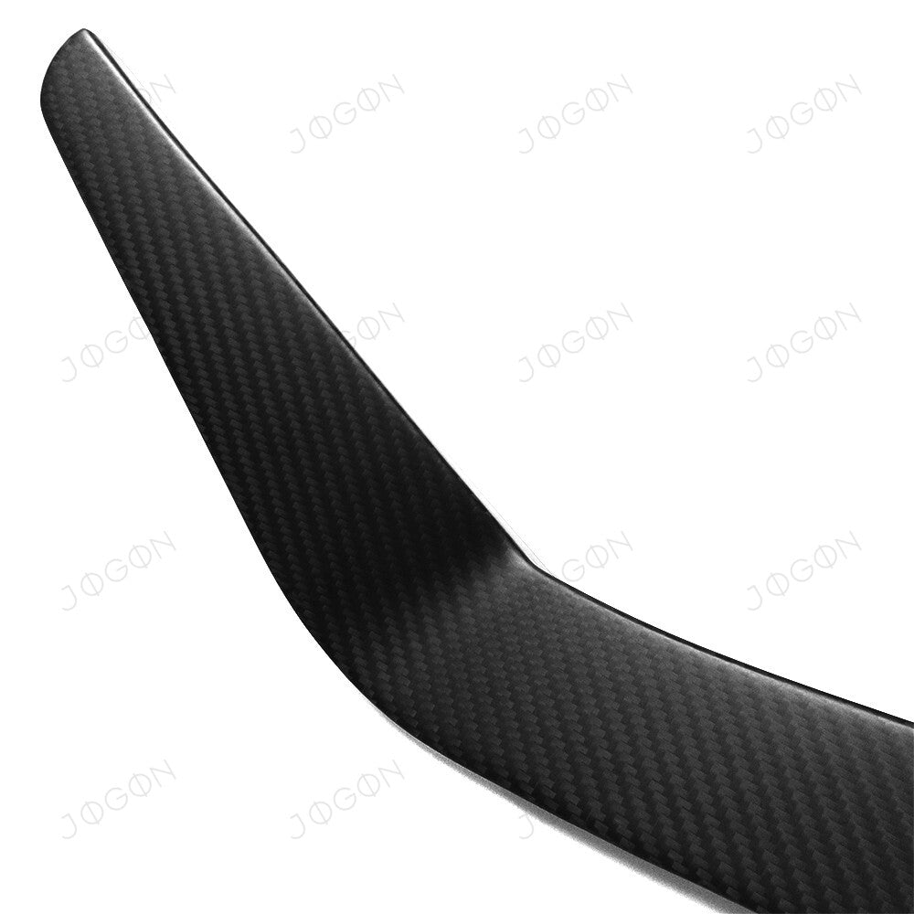 Front Bumper Canards Splitter Trims Dry Carbon Fiber for Ford Mustang S650 D2FT038