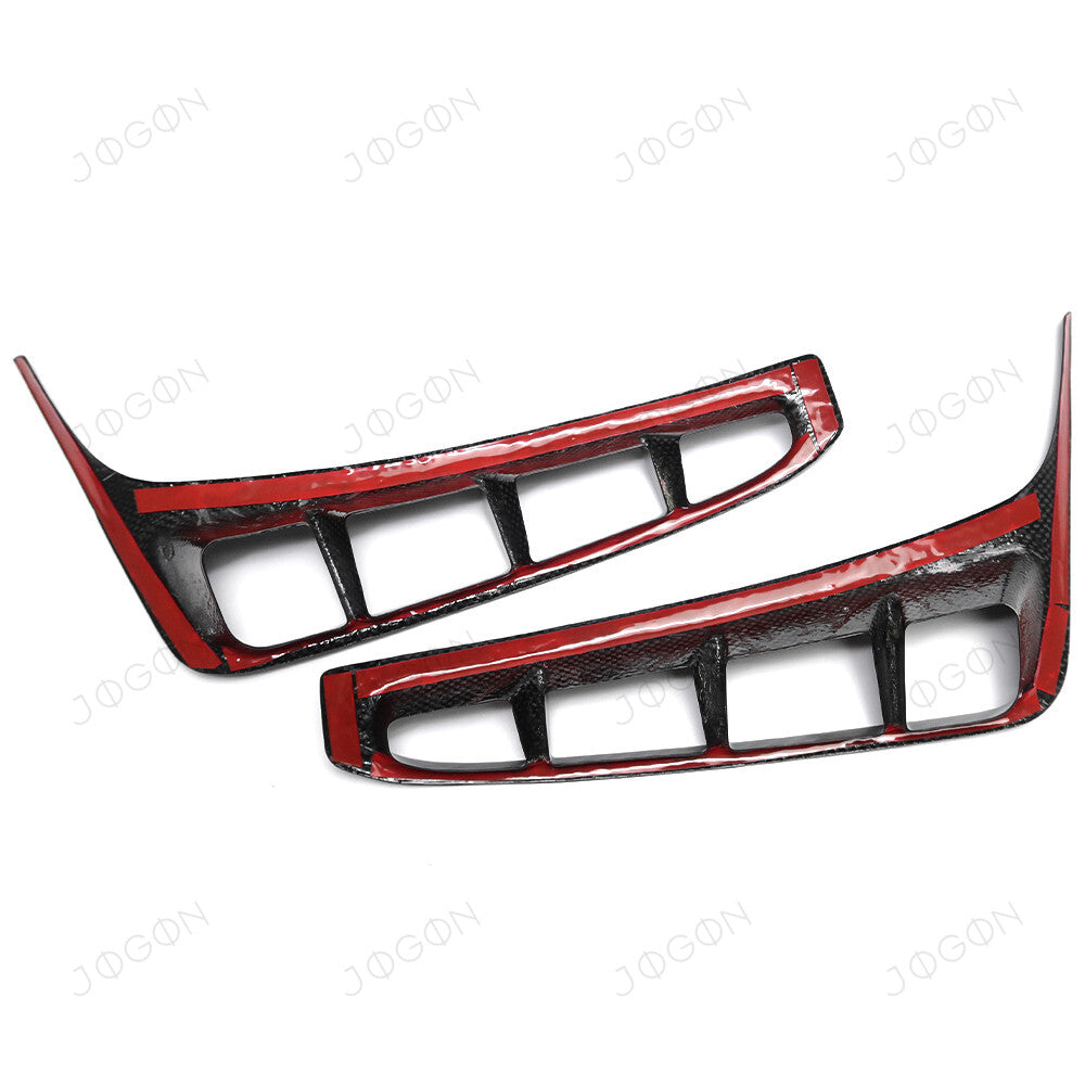 Rear Diffuser Side Vent Frame Dry Carbon Fiber for Corvette C8 Z06 D1WT0107