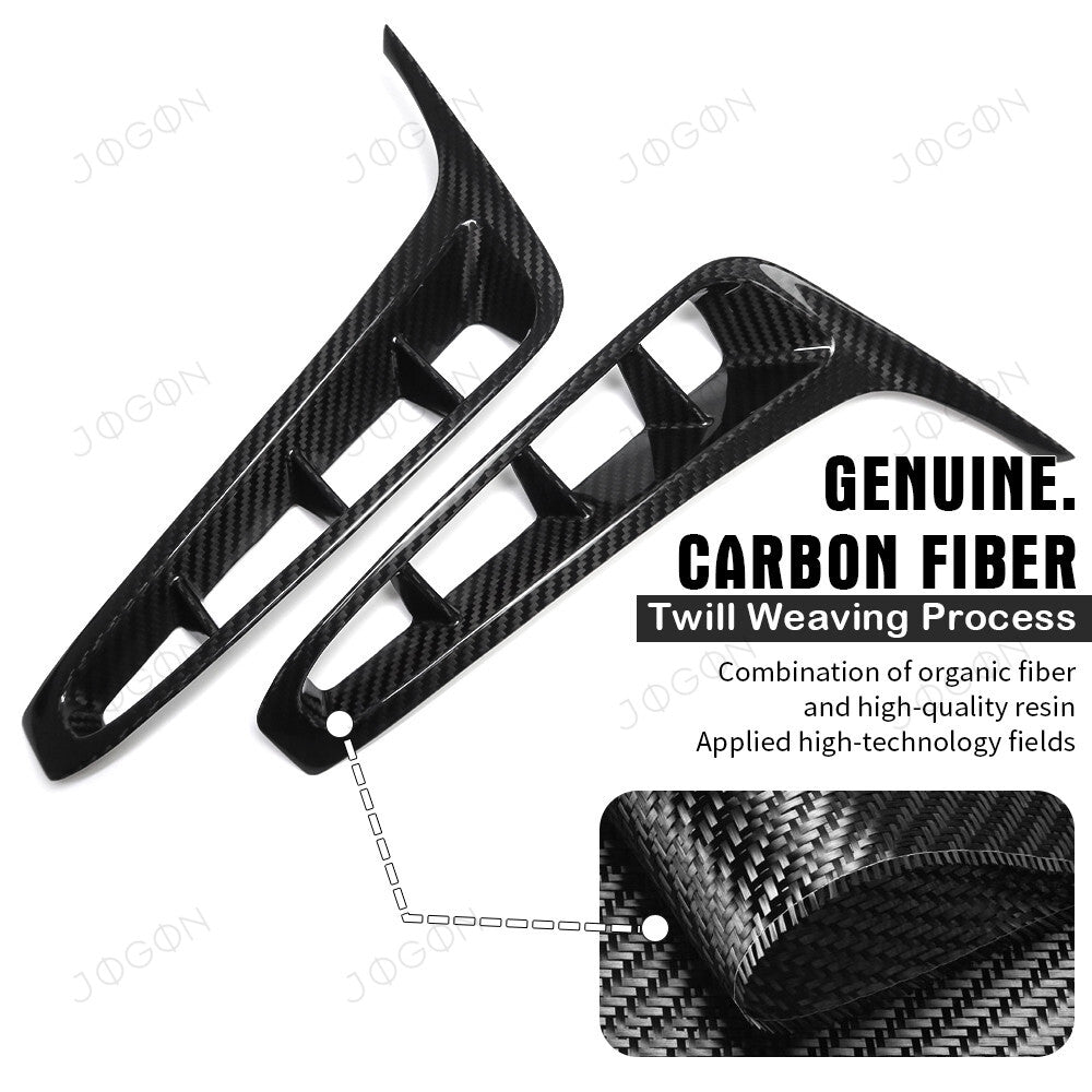 Rear Diffuser Side Vent Frame Dry Carbon Fiber for Corvette C8 Z06 D1WT0107