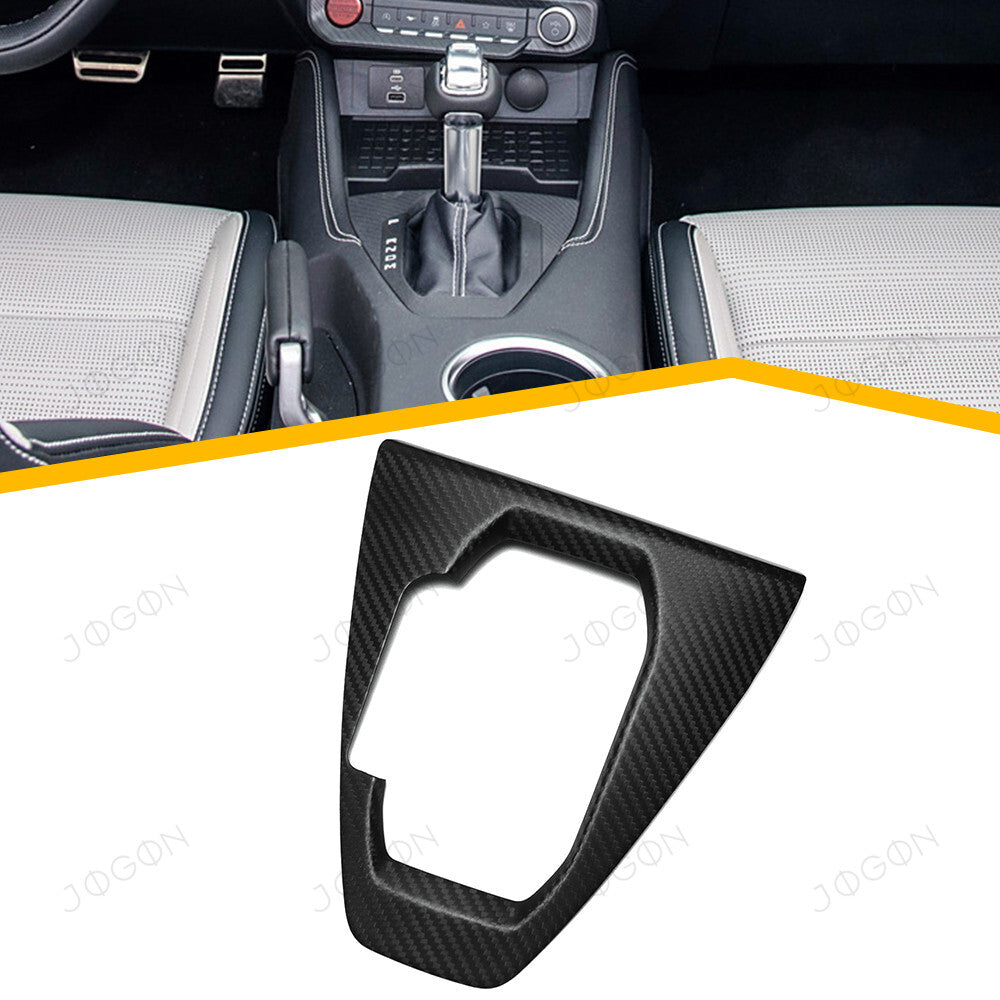 Center Console Frame AT Gear Shift Cover Dry Carbon Fiber for Mustang S650 D2FT018